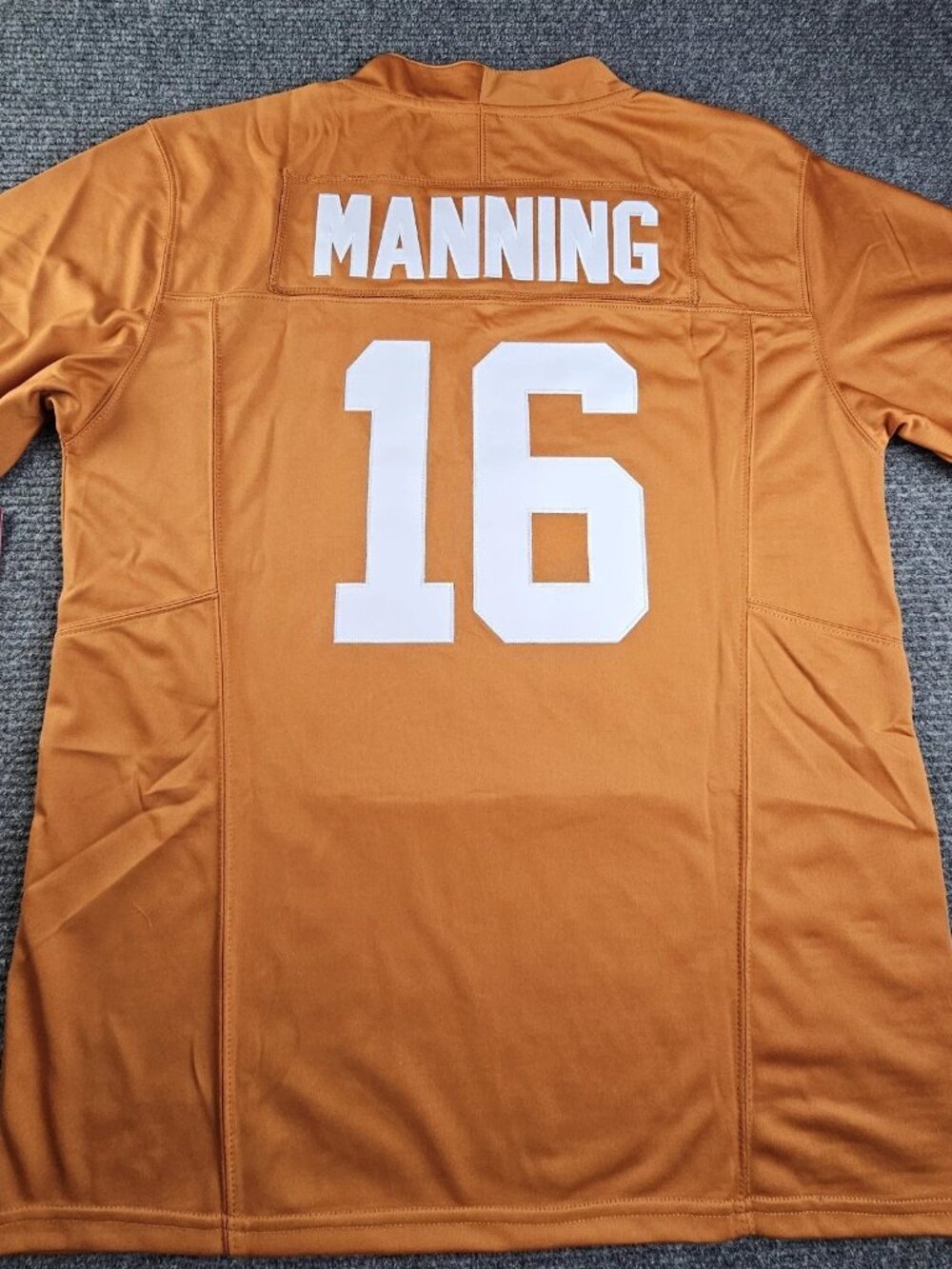 Arch Manning Stitched Jersey Orange Vapor